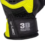 Moto rukavice W-TEC Janstur Farba čierna-fluo, · záber 5
