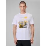 Pánské tričko s krátkým rukávem 4F TSHIRT M2660-10S-WHITE · záber 2
