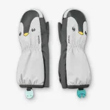 WEDZE Detské lyžiarske palčiaky 500 Warm sivé 12-18 m (73-81 cm) · záber 1