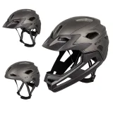 Junior downhill prilba W-TEC Estreito Farba Matt Metal, · záber 2