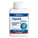MedPharma Vápník 600 mg + Vitamín D3 67 tablet · záber 2