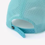 QUECHUA Detská turistická šiltovka MH100 Trucker 7-15 r. béžovo-modrá bez · záber 2
