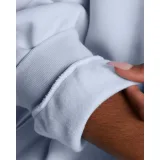 Dámská zateplená mikina UNDER ARMOUR UA Icon Fleece OS Mock Crew-BLU · záber 3