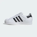 Vychádzková obuv ADIDAS ORIGINALS Superstar II U cloud white core black cloud white · záber 3