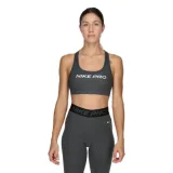 Dámská sportovní tréninková podprsenka NIKE PRO W SWSH LGT SPT AOP BRA-FN4708-060-ANTHRACITE · záber 1