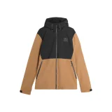 Pánská turistická softshellová bunda 4F SOFTSHELL JACKET-AW23TSOFM155-82S-LIGHT BROWN · záber 5
