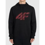 Pánska mikina s kapucňou 4F SWEATSHIRT M2548-020S-DEEP BLACK · záber 2