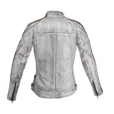 Dámska kožená moto bunda W-TEC Sheawen Lady White New Farba biela, · záber 3