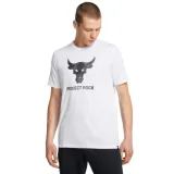 Pánské tričko s krátkým rukávem UNDER ARMOUR PROJECT ROCK UA Brahma Bull SS-WHT · záber 1