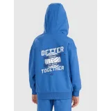 Chlapčenská mikina so zipsom 4F JUNIOR SWEATSHIRT M2326-32S-DENIM · záber 4