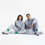 DECATHLON Unisex tepláková bunda Yestalgia sivá 2XL · záber 1