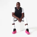 TARMAK Unisex spodné basketbalové tričko NBA s krátkym rukávom 900 biele L · záber 2
