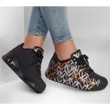 Dámská rekreační obuv SKECHERS Uno Metallic Love black gold · záber 5