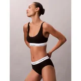 Dámska podprsenka CALVIN KLEIN Lightly Lined Bralette Icon Cotton Modal black · záber 3