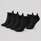 GymBeam Ponožky Tab 3Pack Black - Velikost: S | Barva: čierna | Hmotnost: 0,072 kg | Balení: 150 · záber 3