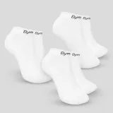 Чорапи Ankle Socks 3Pack White - GymBeam - Размер: XL | Тегло: 0,081 g | Опаковка: 150 · záber 1