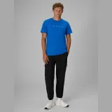 T-shirt regular s potlačou pánsky - modrý · záber 10