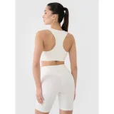 Dámská sportovní tréninková podprsenka 4F SPORT BRA F152-11S-OFF WHITE · záber 3