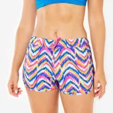 DECATHLON Šortkové plavky Tini Pandor modro-ružovo-žlté XS-S · záber 1