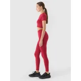 Dámské legíny 4F TIGHTS FNK F389-RAW24TFTIF389-60S-BURGUNDY · záber 4