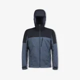 SIMOND Pánska softshell turistická bunda MT900 Windwarm sivo-čierna L · záber 2