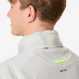 DECATHLON Pánska nepremokavá bunda Sailing 900 Light na jachting a do dažďa svetlosivá M · záber 2