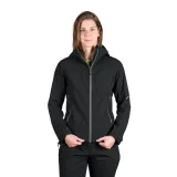 Dámská turistická softshellová bunda NORTHFINDER TIFFANI-269black · záber 3