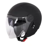 Prilba na skúter W-TEC Vernante Farba Glossy Black, · záber 4