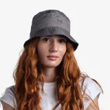 Klobúk BUFF TRAVEL BUCKET HAT GLINE BLACK-GREY · záber 4