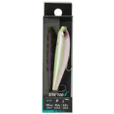 CAPERLAN Wobler Stickbait WXM STK 100 F Biely bez · záber 2