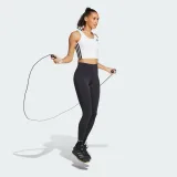 Dámské tréninkové tílko ADIDAS WE 3S CROP TANK WHITE BLACK · záber 4