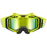 LS2 Aura Pro Black Yellow irídiové sklo · záber 1