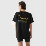 Tričko s potiskem unisex 4F x Drift Masters - černé · záber 2