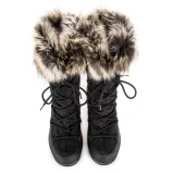 Dámske vysoké zimné topánky MOON BOOT MONACO HIGH, 001 black · záber 3