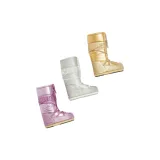 Dámske vysoké zimné topánky MOON BOOT ICON MET, 001 rose · záber 5