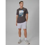 Pánské tričko s krátkým rukávem 4F TSHIRT M2660-24S-MIDDLE GREY · záber 4