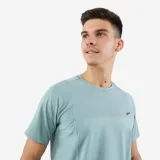 KUIKMA Pánske tenisové tričko Dry s krátkym rukávom GM sivozelené 2XL · záber 2