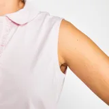 INESIS Dámska golfová polokošeľa bez rukávov - WW 500 ružová 2XL · záber 2