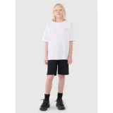 Chlapecké teplákové kraťasy 4F JUNIOR SHORTS CAS M600-20S-DEEP BLACK · záber 2