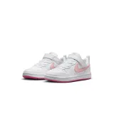 Dívčí rekreační obuv NIKE Court Borough Low Recraft white arctic orange pink · záber 3