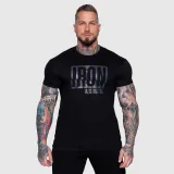 Pánske tričko Iron Aesthetics Slash, čierne · záber 1