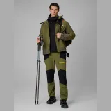 Pánské rychleschnoucí trekkingové kalhoty - khaki · záber 1