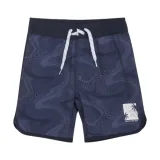 Fiú úszónadrágok COLOR KIDS Swim Long Shorts, AOP, vintage indigo · záber 1