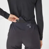 KIPRUN Dámske priliehavé bežecké nohavice Kiprun Light čierne L (W33 L31) · záber 1