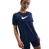 Dámske tréningové tričko s krátkym rukávom NIKE W NK DF TEE RLGND HBR MIDNIGHT NAVY WHITE · záber 1