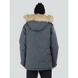 Pánská bunda FUNDANGO Spirit Parka Jacket-745-grey heather · záber 3