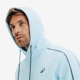 KUIKMA Pánska mikina Soft TSW na tenis s kapucňou modrá L · záber 2