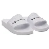 Női papucsok (strandcipők) UNDER ARMOUR UA ARMR SLIDE LITE W white white black · záber 3