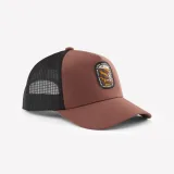 FORCLAZ Turistická šiltovka Trucker 500 škoricovo-čierna bez · záber 1