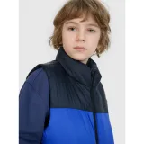 Chlapecká vesta 4F JUNIOR VEST JACKET-JWSS25TVJAM208-36S-BLUE · záber 2
